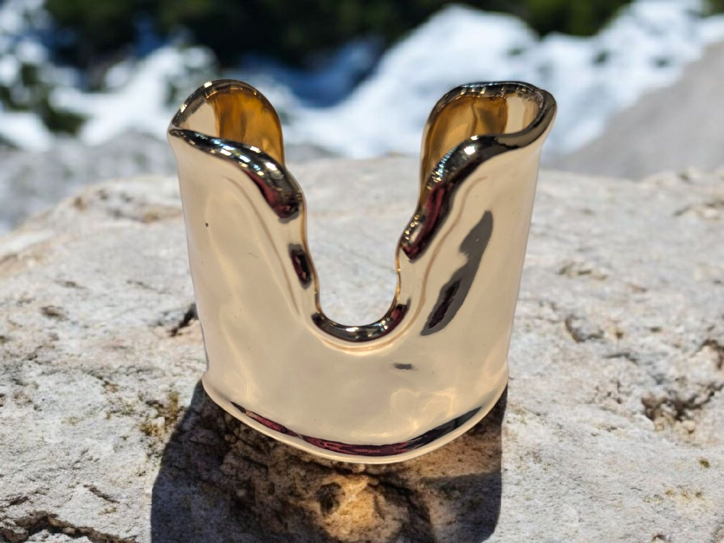 Gold Cuff Bracelet