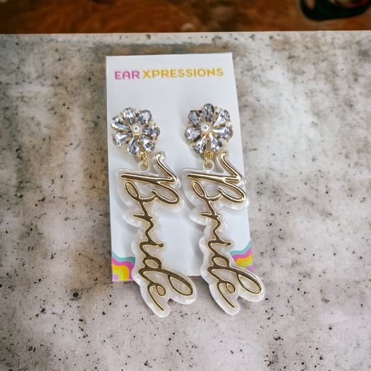 The Prettiest Bride Earrings