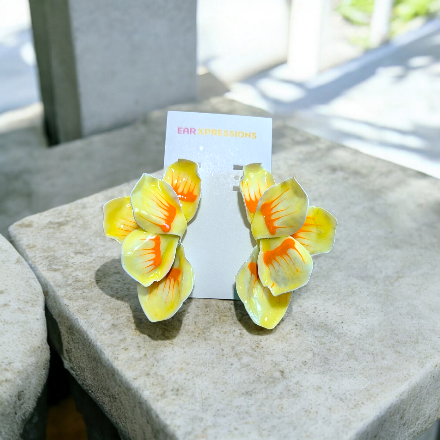 SunSplit Blooms Earrings