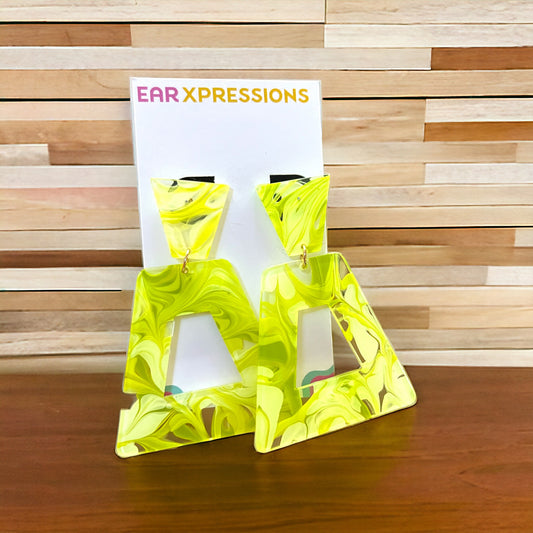 Hot Girl Lime Earrings