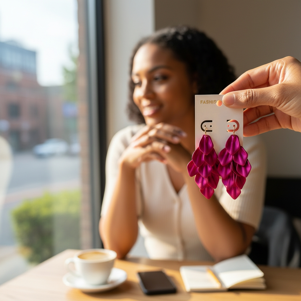 Flower Petal Earrings