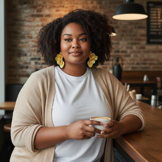 SunSplit Blooms Earrings